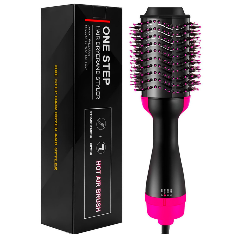One Step Hot Air Brush 3-in-1 Hair Dryer & Styler