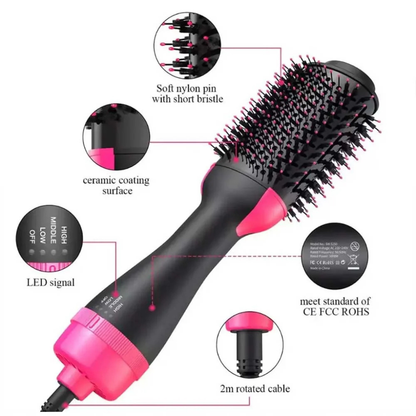 One Step Hot Air Brush 3-in-1 Hair Dryer & Styler