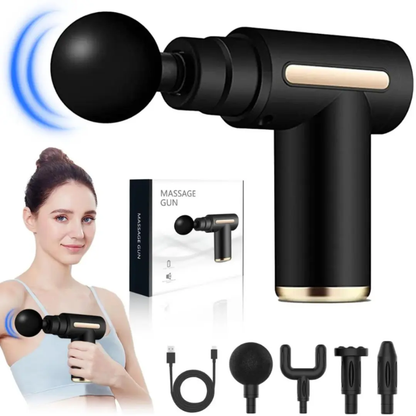 Mini Massage Gun 6-Speed | Deep Tissue Muscle Massager for Recovery