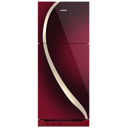 Homage Refrigerator 47332 GD – Glass Door Double Door Refrigerator - 9CFT