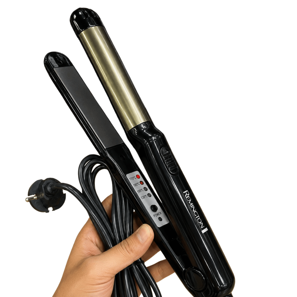 Remington Hair Iron Professional Curl 2-in-1 Hair Straightener & Curler