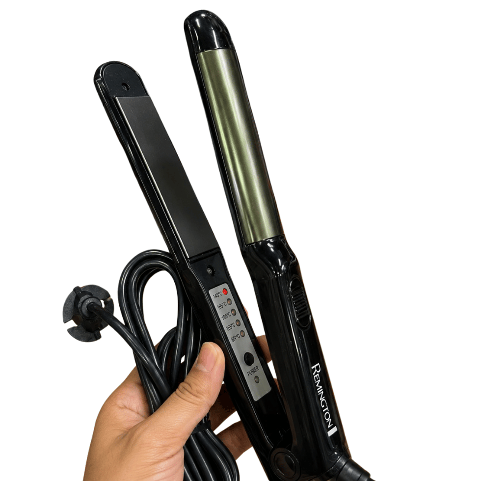 Remington Hair Iron Professional Curl 2-in-1 Hair Straightener & Curler