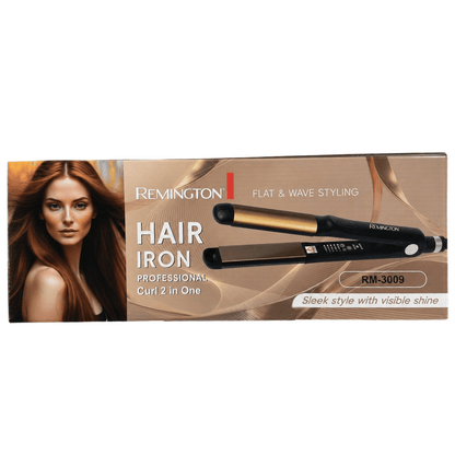 Remington Hair Iron Professional Curl 2-in-1 Hair Straightener & Curler