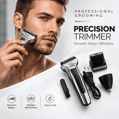 Trimmer X TM-6556 3-in-1 Hair Clipper – Rechargeable Beard & Hair Trimmer